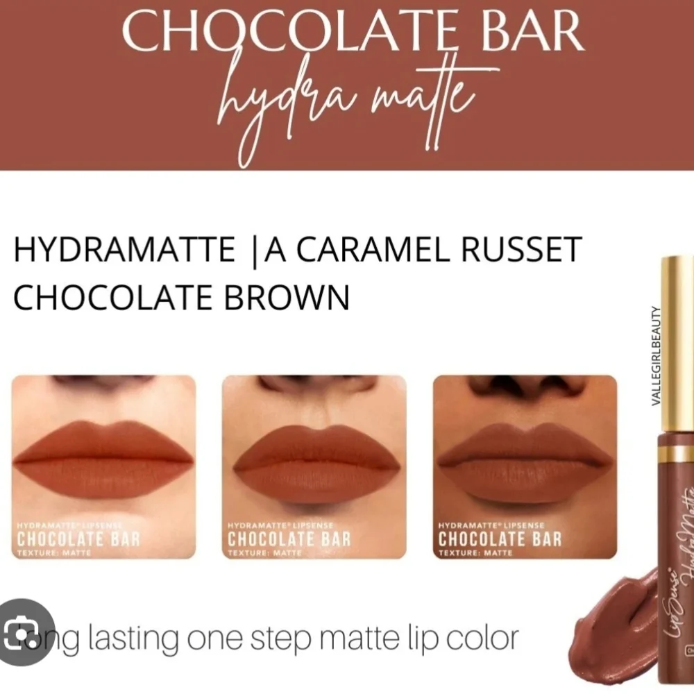 LipSense HydraMatte Lip Color-chocolate Bar - Picture 3 of 7